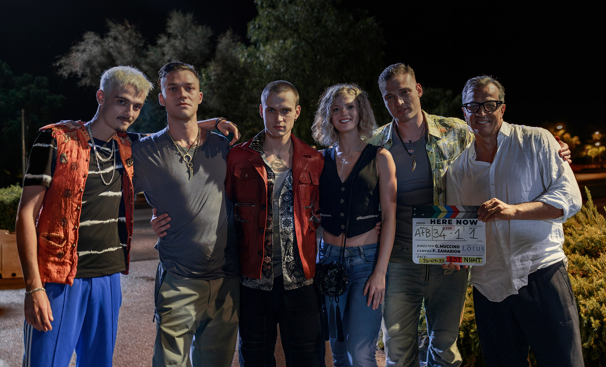 Sono in corso le riprese di HERE NOW